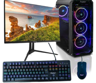 Equipo de Escritorio Hogar  JANUS: Intel CORE I7, Disco 512 GB, RAM 8 GB, LCD 24"